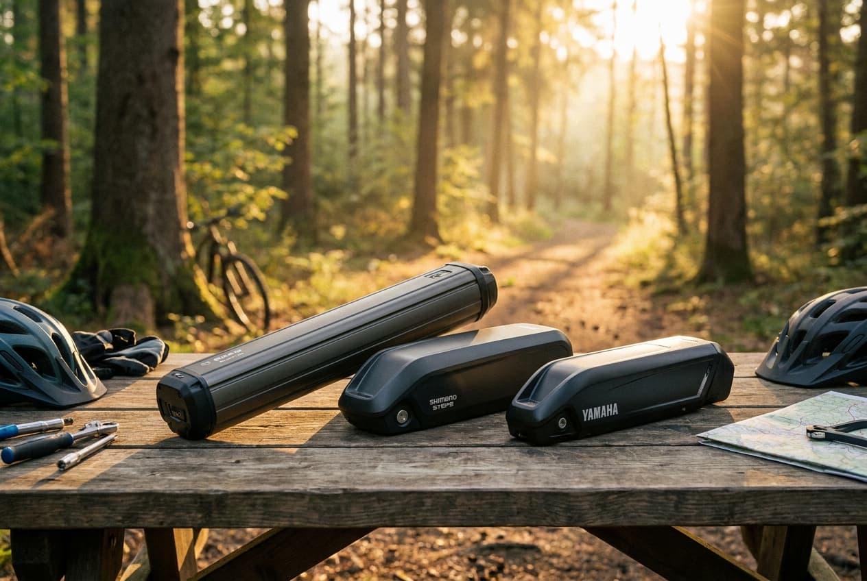 E-Bike Akkus 2026: Bosch PowerTube vs Shimano Steps vs Yamaha ...