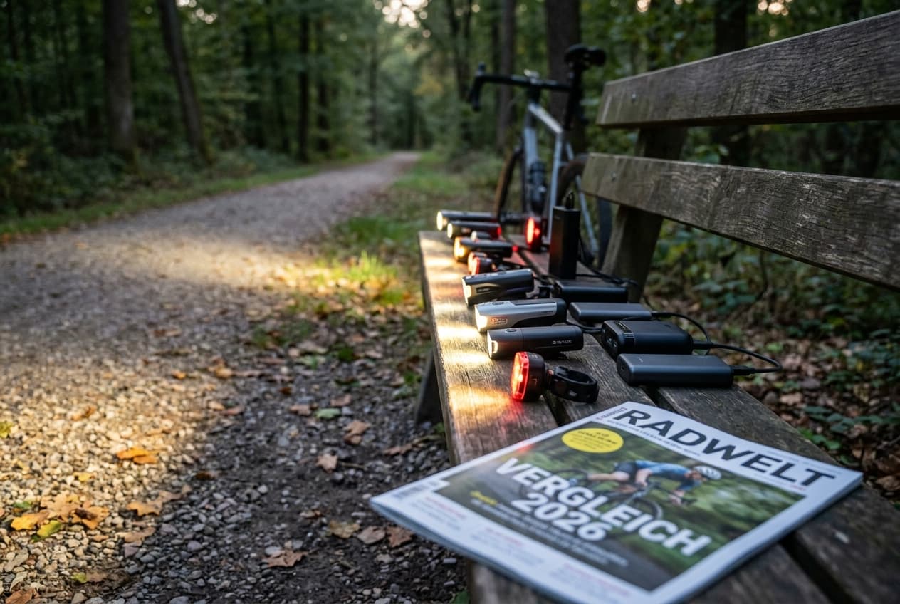 StVZO-konforme Fahrradlampen 2026 im Vergleich – Akku, Lumen, ...